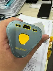 Ảnh đánh giá Pin sạc dự phòng Shargeek 170W S170 24000mAh - Sạc nhanh 3 thiết bị, thiết kế trong suốt Dark Side of the Moon, màn hình kỹ thuật số.