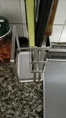 Ảnh đánh giá Kệ Để Dao và Thớt Inox 2 Ngăn Hobby DD2N - Có Khay Hứng Nước Tiện Dụng Cho Nhà Bếp
