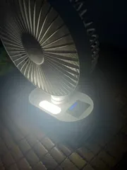 Ảnh đánh giá Quạt Sạc Comet CRF1406 - Quạt Tích Điện Có Đèn LED, Dùng 8 Giờ, Thiết Kế Nhỏ Gọn, Pin 1500mAh, Chất Lượng Cao, Tiện Dụng Mang Theo