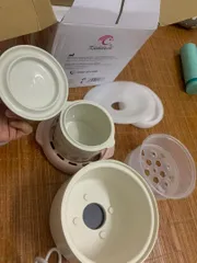 Ảnh đánh giá Nồi Nấu Cháo Cách Thủy Kichilachi Nhật Bản Đa Năng, Giữ Dinh Dưỡng Tối Ưu, Chế Độ Hẹn Giờ Thông Minh cho Bé Yêu