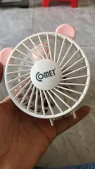 Ảnh đánh giá Quạt Sạc Tích Điện Gấp Gọn Comet CRF0803 - Mini Quạt 3 Cấp Độ Gió, Thiết Kế Tiện Dụng, Pin Lithium 1200mAh, Sử Dụng Liên Tục 3 Giờ