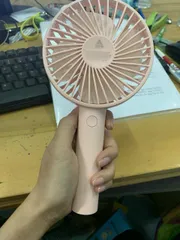 Ảnh đánh giá Quạt Tích Điện Mini Phun Sương Để Bàn Solove N9 - Quạt Mát Cầm Tay Tiện Lợi, Dung Lượng Pin 2000mAh, Phun Sương Mát Lành