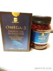 Ảnh đánh giá Viên Dầu Cá Hồi DR Natural Omega 3 Salmon Oil Úc - Hỗ Trợ Sức Khỏe Não Bộ và Mắt, Giảm Mỡ Máu, 180 Viên/Hộp