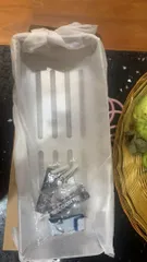 Ảnh đánh giá Kệ Đựng Đồ Inox Kiểu Chữ Nhật Hobby - Sản Phẩm Tiện Lợi Cho Nhà Tắm & Nhà Bếp, Dán & Khoan Tường, Chất Liệu Inox 304 Chống Gỉ