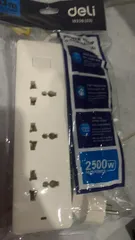 Ảnh đánh giá Ổ cắm điện 3m Deli E18338 - Ổ cắm đa năng chống cháy, chất lượng cao, tiện lợi cho gia đình và văn phòng