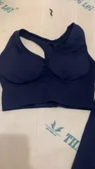 Ảnh đánh giá Áo Ngực Thể Thao Amin AM059 - Mút Đệm Nâng Ngực, Chất Liệu Cotton Co Giãn 4 Chiều, Dùng Tập Gym, Yoga, Thể Thao Nữ