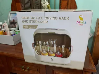Ảnh đánh giá Máy Úp Bình Sữa Tiệt Trùng Sấy Khô Tia UVC MB044 Moaz BéBé - Công Nghệ Khử Khuẩn Hiệu Quả, Giữ An Toàn Cho Bé