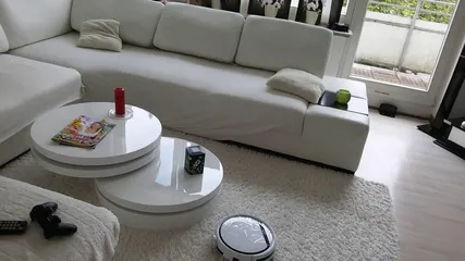 Ảnh đánh giá Robot Hút Bụi Medion 18500 - Thiết Bị Thông Minh, Quét & Hút Bụi, Pin 2500mAh, Thời Gian Hoạt Động 80 Phút, Vệ Sinh Tự Động