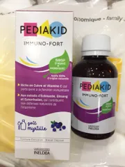 Ảnh đánh giá Siro Pediakid Immuno - Fort 125ml Tăng Cường Miễn Dịch Cho Bé, BỔ SUNG Vitamin C, Hương Vị Việt Quất, Đến Từ Pháp