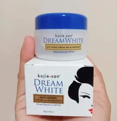 Ảnh đánh giá Kem Dưỡng Da Kojie San Dream White - Kem Trẻ Hóa Da Chống Nắng SPF30, Dưỡng Ẩm và Làm Trắng Da Cho Phụ Nữ Trên 30 Tuổi