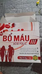 Ảnh đánh giá Siro Bổ Máu III - Hỗ trợ Bổ Sung Sắt và Acid Folic cho Cơ Thể, Tăng Tạo Máu, Giảm Thiếu Máu - Hộp 20 Ống 10ml