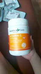 Ảnh đánh giá Viên nhai vitamin C Healthy Care của Úc 500mg - Bổ sung Vitamin C thiên nhiên, tăng cường sức đề kháng và làm đẹp da cho trẻ em và người lớn.