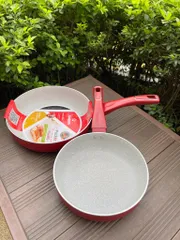 Ảnh đánh giá Chảo Chống Dính Kalpen Packer 20cm-28cm, Dùng Được Trên Mọi Loại Bếp, Tiết Kiệm Năng Lượng, Chống Dính 3 Lớp Whitford