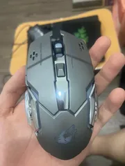 Ảnh đánh giá Chuột Không Dây Freewolf X8 Pro 2.4GHz - LED RGB 7 Màu, Cảm Biến Quang Học Hero, Kết Nối 10m, Pin Sạc, Phù Hợp Với Game Thủ