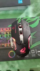 Ảnh đánh giá Chuột Không Dây Freewolf X8 Pro 2.4GHz - LED RGB 7 Màu, Cảm Biến Quang Học Hero, Kết Nối 10m, Pin Sạc, Phù Hợp Với Game Thủ