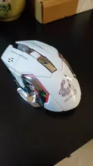 Ảnh đánh giá Chuột Không Dây Freewolf X8 Pro 2.4GHz - LED RGB 7 Màu, Cảm Biến Quang Học Hero, Kết Nối 10m, Pin Sạc, Phù Hợp Với Game Thủ