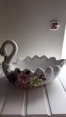 Ảnh đánh giá Đĩa sâu lòng hình thiên nga bằng gốm sứ cao cấp - Đựng trái cây sang trọng, trang trí nhà cửa đẹp mắt, quà tặng độc đáo
