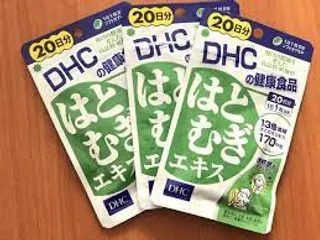 Ảnh đánh giá Viên uống trắng da DHC Coix Extract Nhật Bản - Hỗ trợ làm trắng và giữ ẩm da tự nhiên, 60 viên giúp làn da mềm mịn hơn.