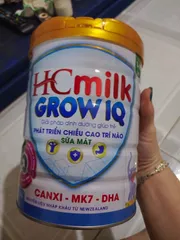 Ảnh đánh giá Sữa HC Milk Grow IQ 900g - Hỗ Trợ Phát Triển Chiều Cao và Trí Não cho Bé Từ 1-18 Tuổi, Dinh Dưỡng Bổ Sung Thiết Yếu