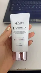 Ảnh đánh giá Kem chống nắng nâng tone d'Alba Waterfull Tone-Up Purple Correcting