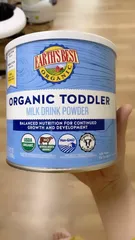 Ảnh đánh giá Sữa Earth’s Best Organic Toddler Xanh 595g - Dinh Dưỡng Cho Bé Trên 1 Tuổi, Bổ Sung DHA, Canxi, Prebiotics Hỗ Trợ Phát Triển Toàn Diện