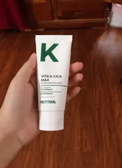 Ảnh đánh giá Kem Dưỡng Phục Hồi Da Pretty Skin Vita K-Cica Max - Kem Dưỡng Ẩm Chống Kích Ứng, Giúp Da Căng Mướt, Phục Hồi Da Nhạy Cảm 60ml