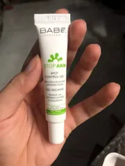 Ảnh đánh giá Gel chấm mụn Babe Stop AKN Spot Control 8ml - Giảm sưng viêm, gom cồi, kháng khuẩn cho da mụn hiệu quả.