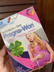 Ảnh đánh giá Viên uống Pregna-Won Multivitamin + DHA cho bà bầu - hỗ trợ sức khỏe mẹ và bé, giảm rạn da, 30 viên chính hãng