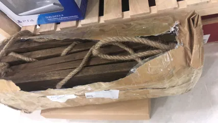 Ảnh đánh giá Kệ Gỗ Treo Tường Bắc Âu - Kệ Trang Trí Phòng Khách Độc Đáo Tiết Kiệm Không Gian, 40x13cm, Dây Treo Chắc Chắn