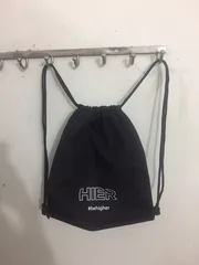 Ảnh đánh giá Túi Rút Thể Thao Hier Drawstring Bag Chống Nước - Đựng Giày, Quần Áo và Đồ Dùng Thể Thao, Phù Hợp Hoạt Động Ngoài Trời