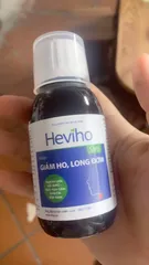 Ảnh đánh giá Siro Heviho Giảm Ho Cho Trẻ Từ 6 Tháng Tuổi - Hỗ Trợ Làm Ấm Họng, Giải Cảm, Tiêu Đờm, Tăng Cường Sức Đề Kháng 100ml