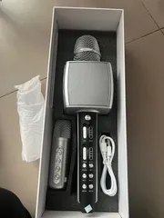 Ảnh đánh giá Micro Karaoke Bluetooth YS-98 Kèm Mic Phụ - Công Nghệ Lọc Âm Tiên Tiến, Âm Thanh Rõ Ràng, Hát Song Ca Tiện Lợi