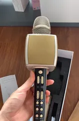 Ảnh đánh giá Micro Karaoke Bluetooth YS-98 Kèm Mic Phụ - Công Nghệ Lọc Âm Tiên Tiến, Âm Thanh Rõ Ràng, Hát Song Ca Tiện Lợi