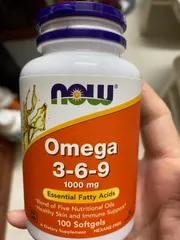 Ảnh đánh giá Viên Omega 369 1000mg NOW Foods - Bổ Sung Omega 3, 6, 9 Giúp Tăng Cường Sức Khỏe Và Làm Đẹp Da, Hỗ Trợ Trí Não 100 Viên Nang