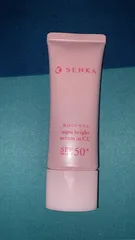 Ảnh đánh giá Kem Chống Nắng Senka Aqua Bright Serum In CC SPF 50+ PA++++ 40g - Dưỡng Da, Nâng Tông, Bảo Vệ Da Khỏe Mạnh, Phù Hợp Với Da Khô