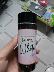Ảnh đánh giá Viên Uống Sáng Da Adiva White 60 Viên - Hỗ Trợ Làm Trắng Da Tự Nhiên Với Glutathione & Vitamin C, An Toàn Cho Da, Xuất Xứ Nhật Bản