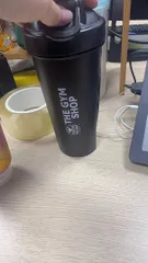 Ảnh đánh giá Bình Nước Thể Thao The Gym Shop 600ml - Nhựa Cao Cấp, Siêu Bền, Tặng Bóng Lò Xo, Không BPA, Lành Tính Cho Sức Khỏe