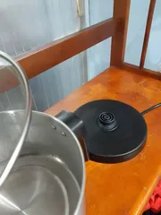 Ảnh đánh giá Nồi lẩu điện mini Holtashi đế rời 1.2L - Thiết kế hiện đại, inox chống rỉ, nấu đa năng tiện lợi cho mọi bữa ăn