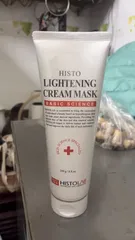 Ảnh đánh giá (Hàng nhập khẩu) Mặt Nạ Ủ Trắng Da Histolab Histo Lightening Cream Mask - Dưỡng Trắng, Cải Thiện Sắc Tố Da, Phù Hợp Mọi Loại Da, 250g