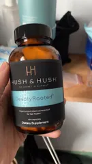Ảnh đánh giá Viên uống hỗ trợ mọc tóc Hush & Hush Deeply Rooted của Mỹ - Phục hồi tóc yếu & giảm rụng hiệu quả - Lọ 120 viên