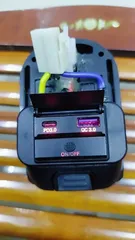 Ảnh đánh giá Ổ Cắm Sạc Nhanh 2 Cổng Type C & USB PD QC - Gắn Trên Xe Máy, Ô Tô, Tàu Thuyền - Thích Hợp Cho Android & iOS