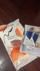Ảnh đánh giá Giấy Vẽ Màu Nước Chuyên Dụng Deli 73917/73918/73920 - Độ Dày 230gsm, 20 Tờ, Phù Hợp Cho Nghệ Sĩ Mới Và Chuyên Nghiệp