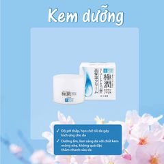 Review kem dưỡng ẩm Hada Labo Gokujyun Hyaluronic Cream nội địa Nhật- siêu dưỡng cho mọi làn da