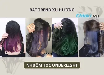 15 kiểu nhuộm tóc underlight đầy cá tính nàng nào cũng nên thử