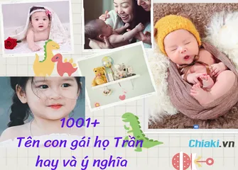1001+ tên con gái họ Trần may mắn cho bé sinh năm 2024