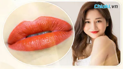 Top 11 Son môi màu đỏ cam đẹp nhất của hãng son nổi tiếng khiến nàng mê mẩn