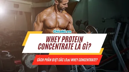 Whey Protein Concentrate là gì? Cách phân biệt các loại Whey Concentrate?