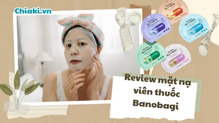 Review 7 loại mặt nạ viên thuốc Banobagi Hàn Quốc tốt nhất hiện nay