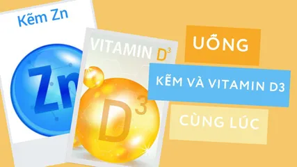 Uống kẽm và vitamin D3 cùng lúc được không? Lưu ý khi uống