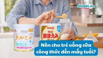 Ba mẹ nên cho trẻ uống sữa công thức đến mấy tuổi?